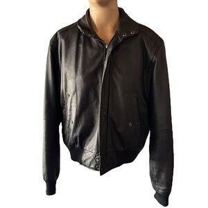 Vintage Wilson’s Black Leather Jacket